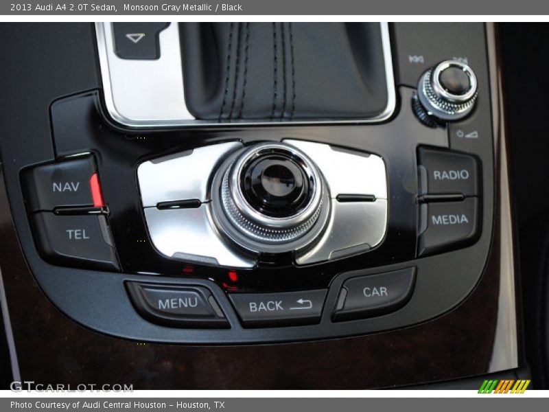 Monsoon Gray Metallic / Black 2013 Audi A4 2.0T Sedan