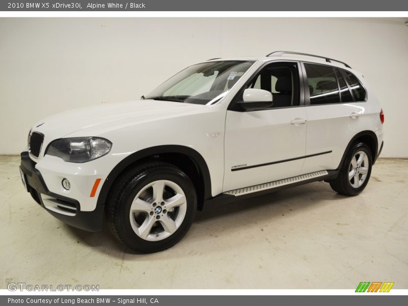 Alpine White / Black 2010 BMW X5 xDrive30i