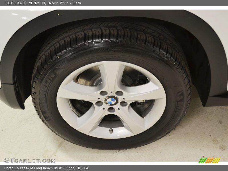 Alpine White / Black 2010 BMW X5 xDrive30i