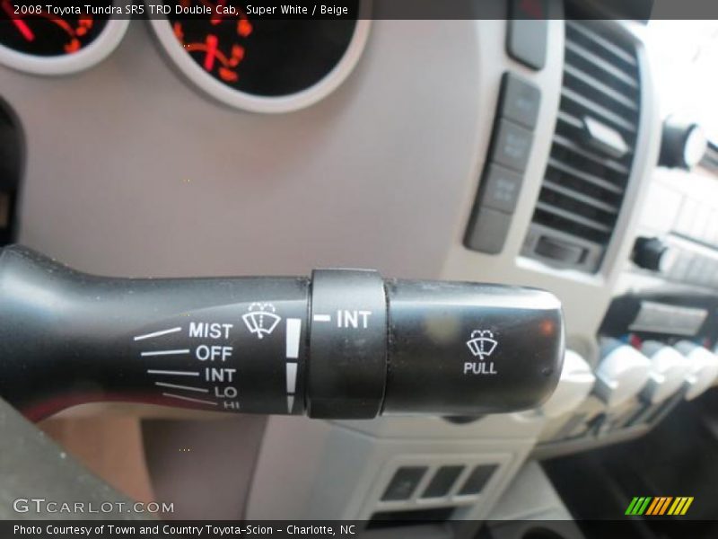 Super White / Beige 2008 Toyota Tundra SR5 TRD Double Cab