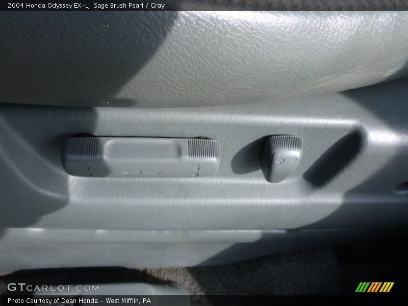 Sage Brush Pearl / Gray 2004 Honda Odyssey EX-L