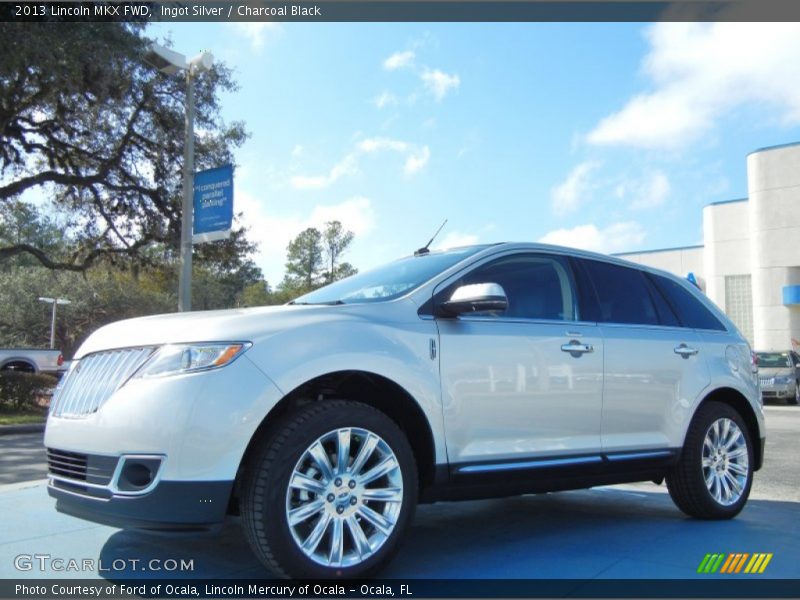 Ingot Silver / Charcoal Black 2013 Lincoln MKX FWD