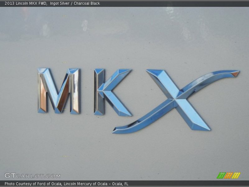 Ingot Silver / Charcoal Black 2013 Lincoln MKX FWD