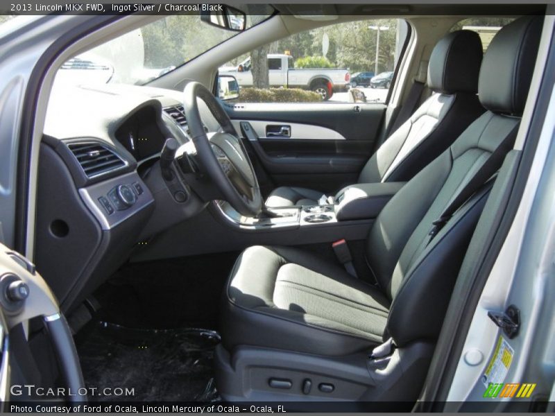 Ingot Silver / Charcoal Black 2013 Lincoln MKX FWD