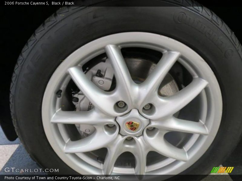 Black / Black 2006 Porsche Cayenne S