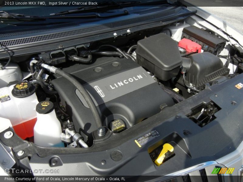 Ingot Silver / Charcoal Black 2013 Lincoln MKX FWD