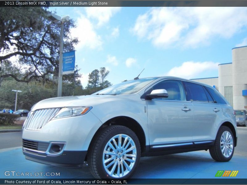 Ingot Silver / Medium Light Stone 2013 Lincoln MKX FWD