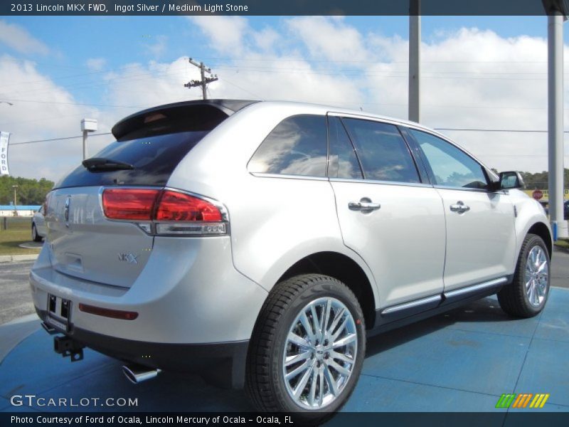Ingot Silver / Medium Light Stone 2013 Lincoln MKX FWD