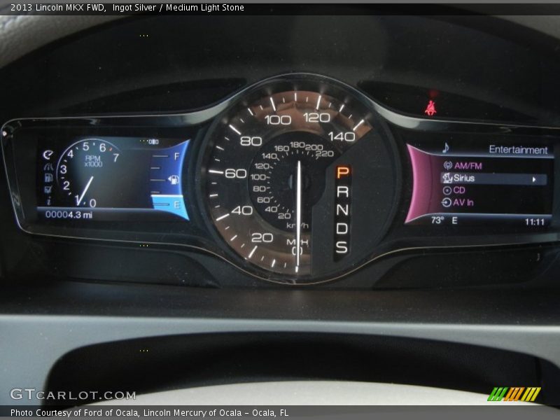 Ingot Silver / Medium Light Stone 2013 Lincoln MKX FWD