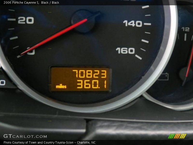 Black / Black 2006 Porsche Cayenne S