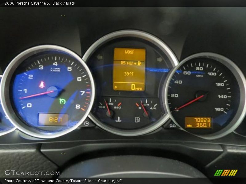 Black / Black 2006 Porsche Cayenne S