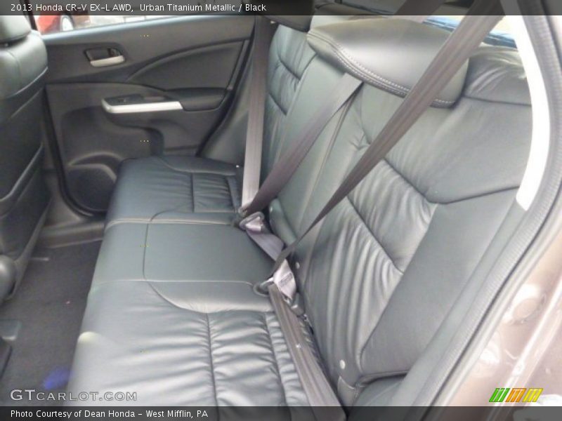 Urban Titanium Metallic / Black 2013 Honda CR-V EX-L AWD
