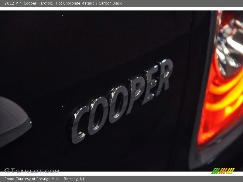 Hot Chocolate Metallic / Carbon Black 2012 Mini Cooper Hardtop