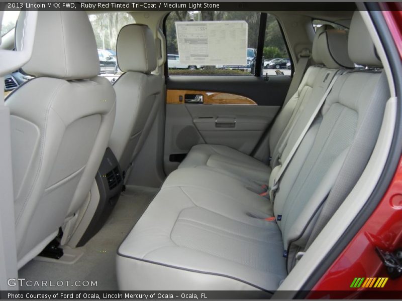 Ruby Red Tinted Tri-Coat / Medium Light Stone 2013 Lincoln MKX FWD