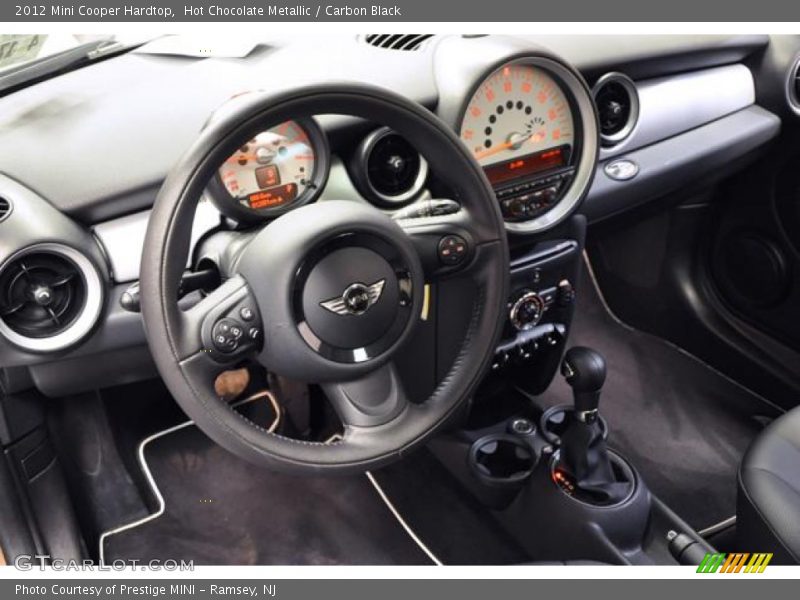 Hot Chocolate Metallic / Carbon Black 2012 Mini Cooper Hardtop