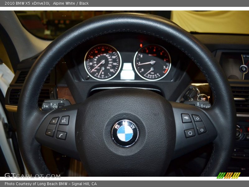 Alpine White / Black 2010 BMW X5 xDrive30i