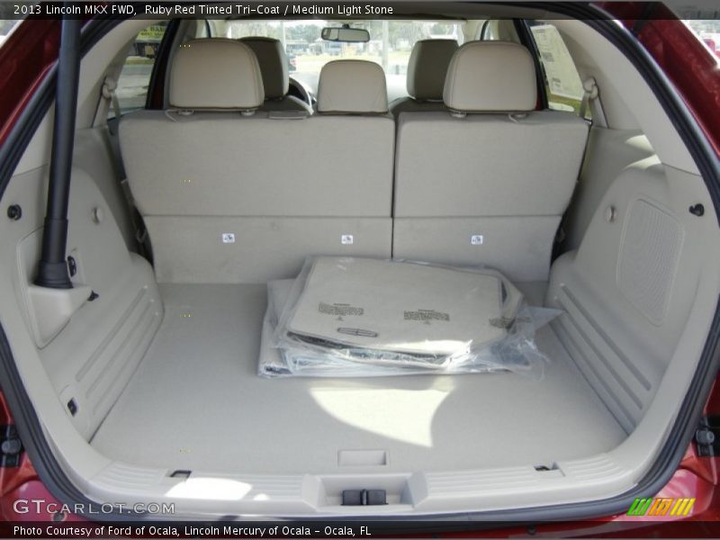 Ruby Red Tinted Tri-Coat / Medium Light Stone 2013 Lincoln MKX FWD
