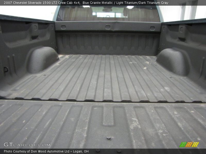 Blue Granite Metallic / Light Titanium/Dark Titanium Gray 2007 Chevrolet Silverado 1500 LTZ Crew Cab 4x4