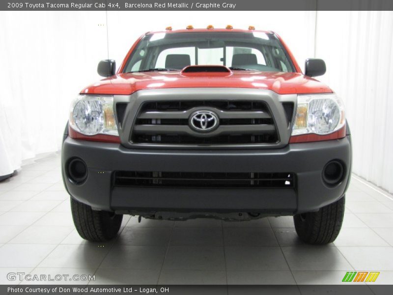 Barcelona Red Metallic / Graphite Gray 2009 Toyota Tacoma Regular Cab 4x4