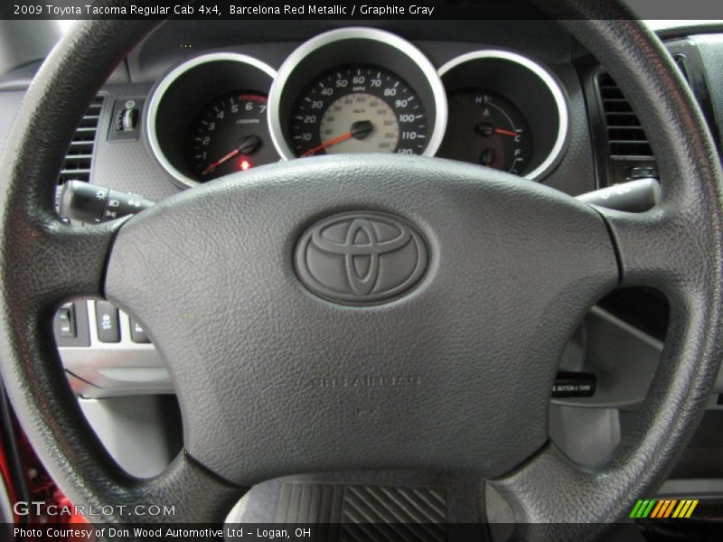 Barcelona Red Metallic / Graphite Gray 2009 Toyota Tacoma Regular Cab 4x4