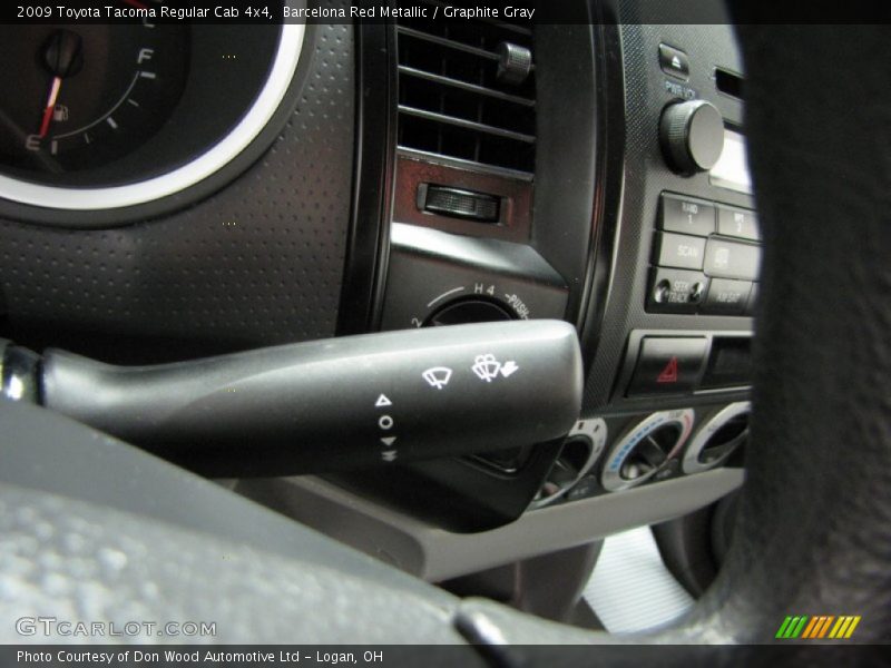 Barcelona Red Metallic / Graphite Gray 2009 Toyota Tacoma Regular Cab 4x4