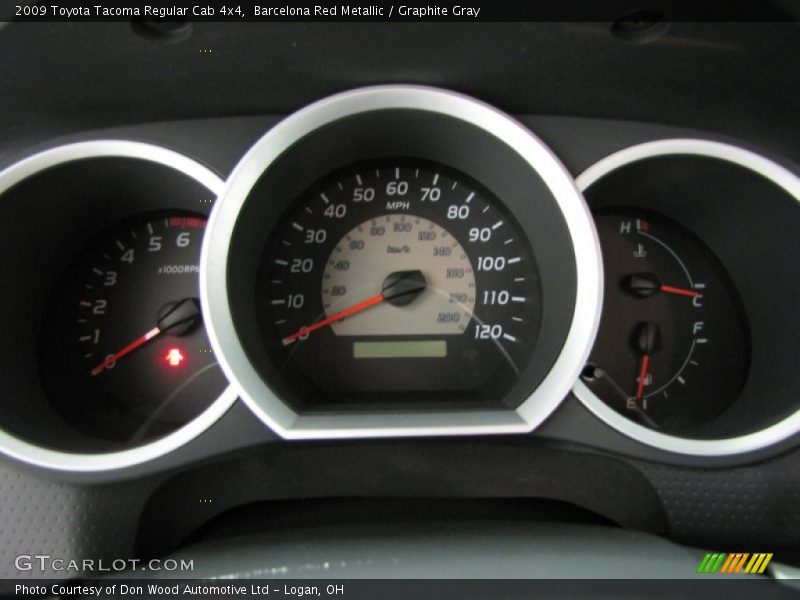 Barcelona Red Metallic / Graphite Gray 2009 Toyota Tacoma Regular Cab 4x4