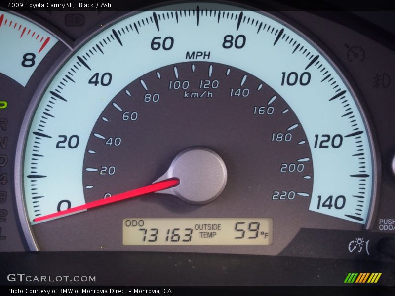 Black / Ash 2009 Toyota Camry SE