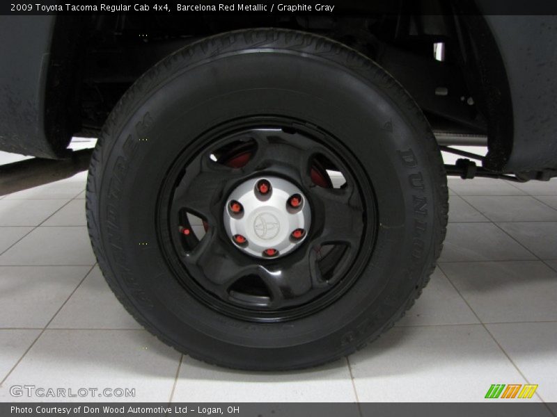 Barcelona Red Metallic / Graphite Gray 2009 Toyota Tacoma Regular Cab 4x4