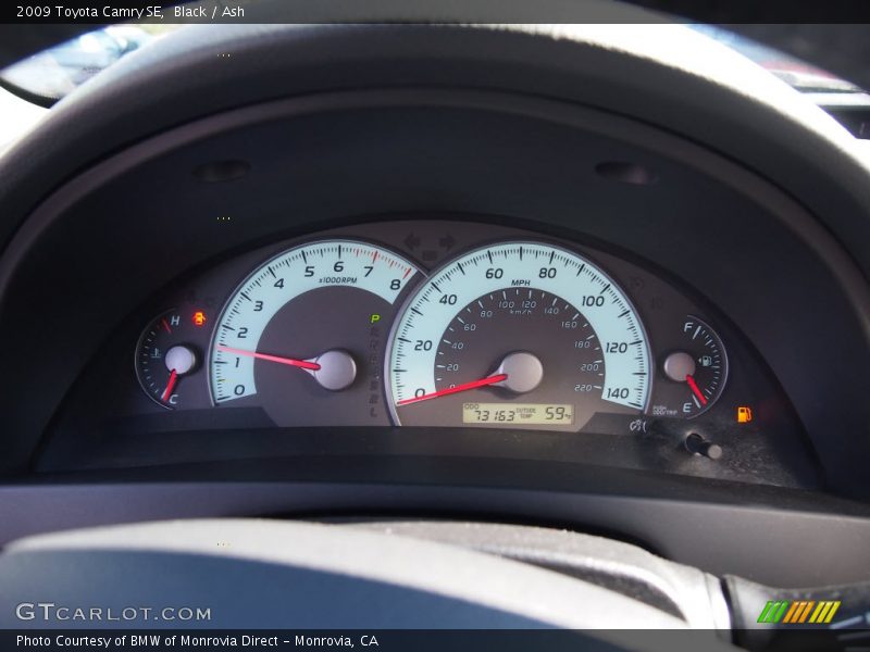 Black / Ash 2009 Toyota Camry SE