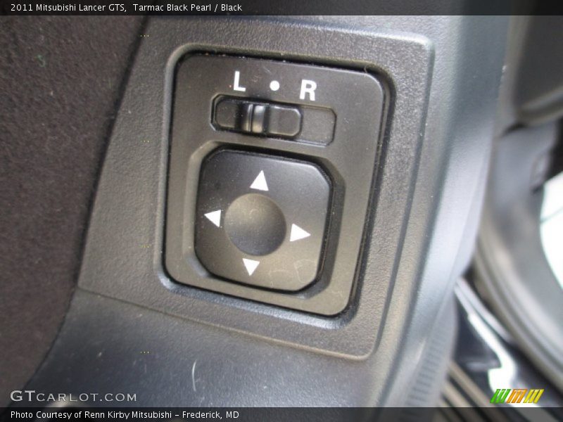 Tarmac Black Pearl / Black 2011 Mitsubishi Lancer GTS