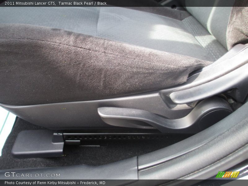Tarmac Black Pearl / Black 2011 Mitsubishi Lancer GTS