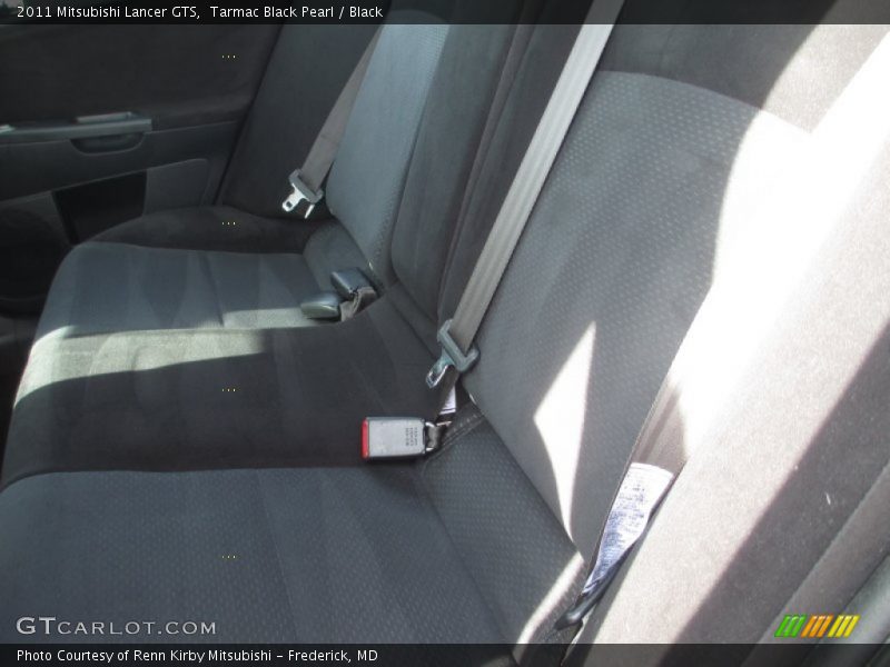Tarmac Black Pearl / Black 2011 Mitsubishi Lancer GTS