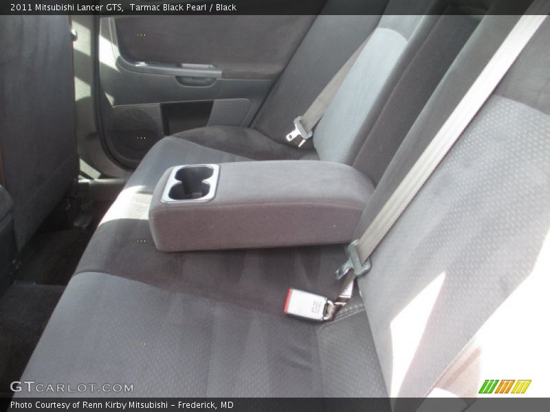 Tarmac Black Pearl / Black 2011 Mitsubishi Lancer GTS