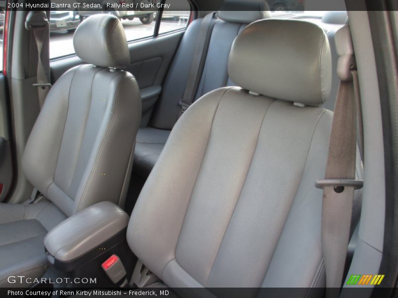 Rally Red / Dark Gray 2004 Hyundai Elantra GT Sedan