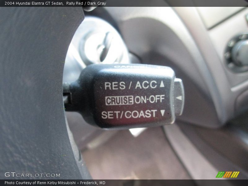 Rally Red / Dark Gray 2004 Hyundai Elantra GT Sedan