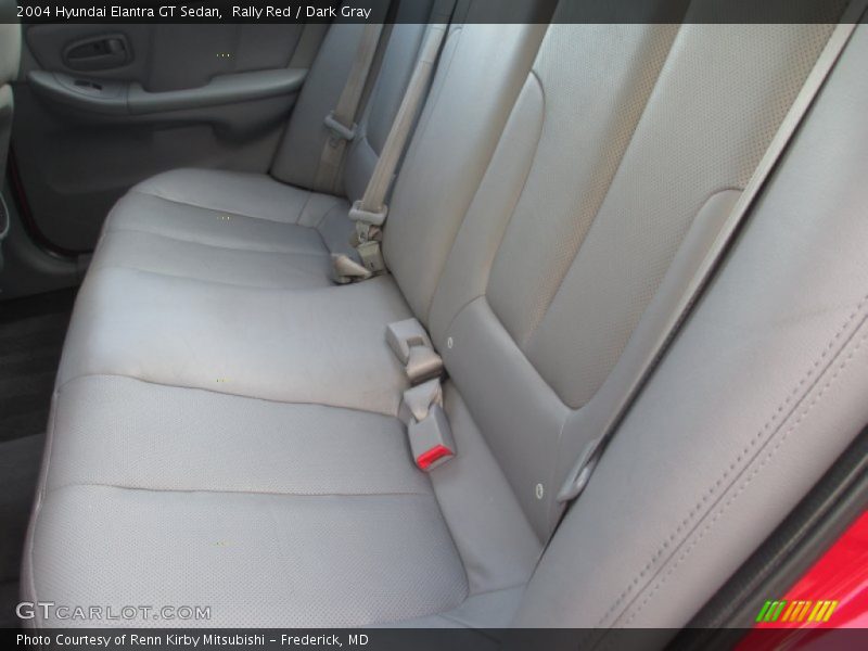 Rally Red / Dark Gray 2004 Hyundai Elantra GT Sedan