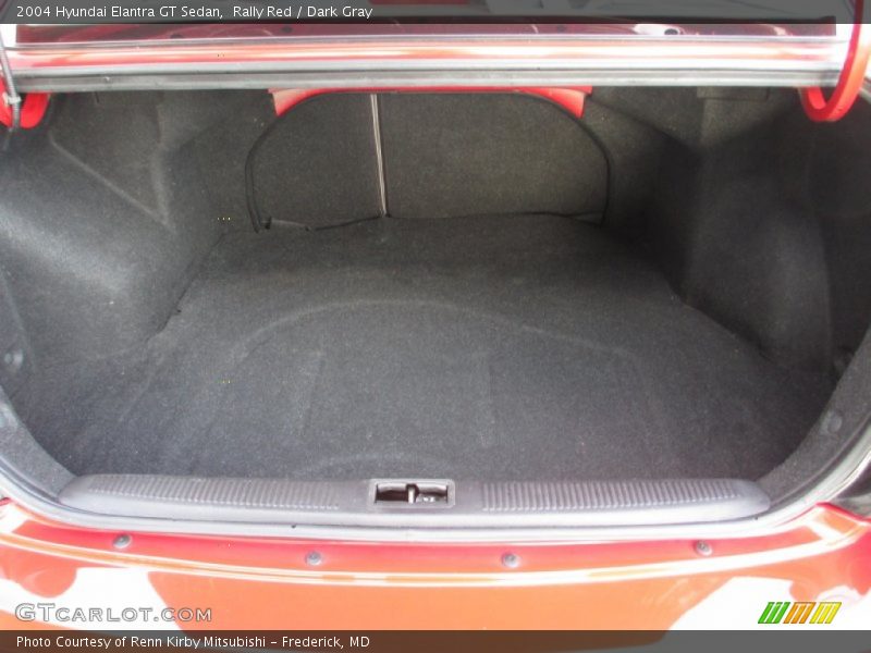 Rally Red / Dark Gray 2004 Hyundai Elantra GT Sedan