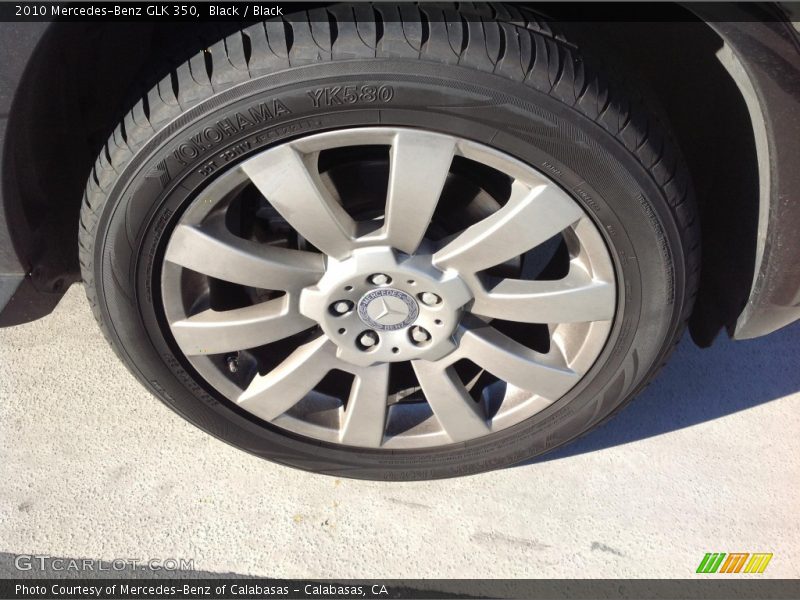 Black / Black 2010 Mercedes-Benz GLK 350
