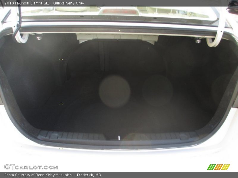 Quicksilver / Gray 2010 Hyundai Elantra GLS