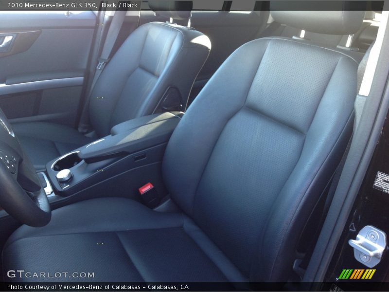 Black / Black 2010 Mercedes-Benz GLK 350