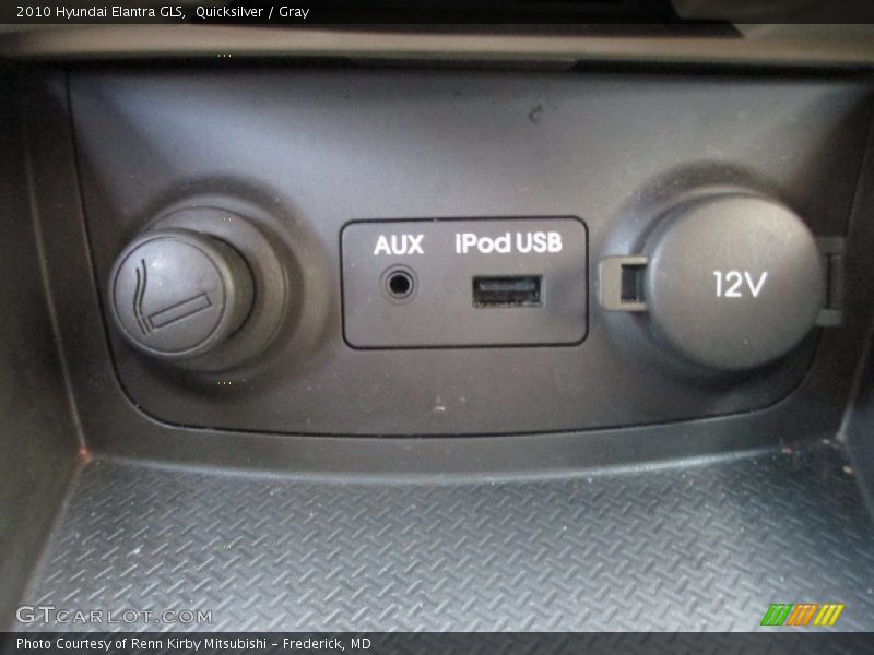 Quicksilver / Gray 2010 Hyundai Elantra GLS