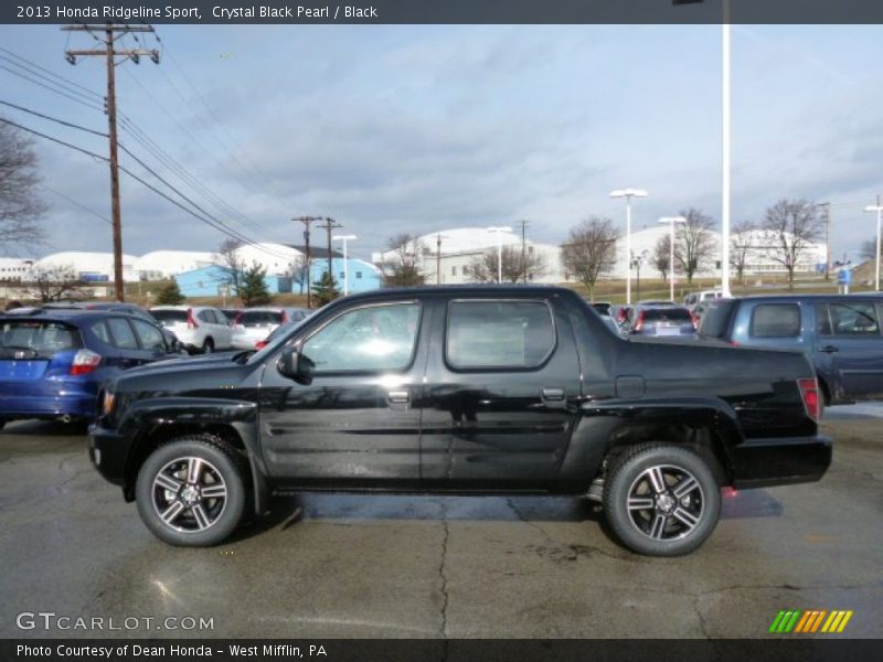  2013 Ridgeline Sport Crystal Black Pearl