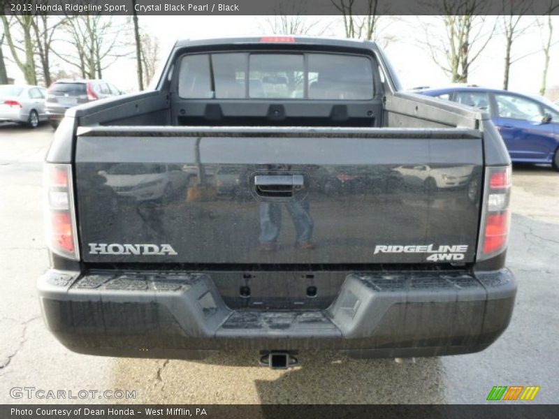 Crystal Black Pearl / Black 2013 Honda Ridgeline Sport