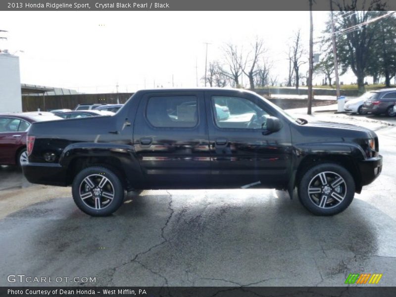 Crystal Black Pearl / Black 2013 Honda Ridgeline Sport