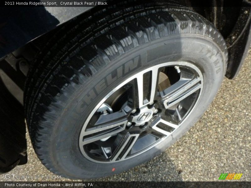 Crystal Black Pearl / Black 2013 Honda Ridgeline Sport