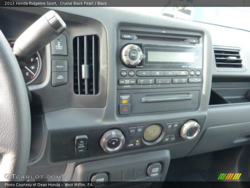 Controls of 2013 Ridgeline Sport