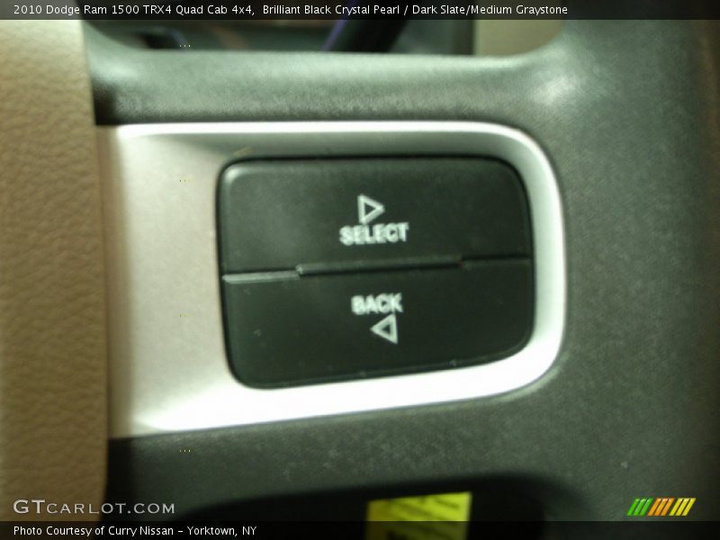 Brilliant Black Crystal Pearl / Dark Slate/Medium Graystone 2010 Dodge Ram 1500 TRX4 Quad Cab 4x4
