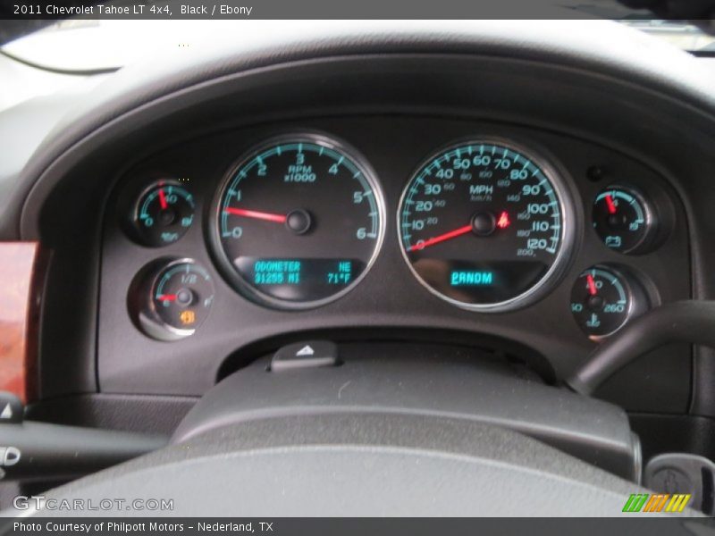Black / Ebony 2011 Chevrolet Tahoe LT 4x4