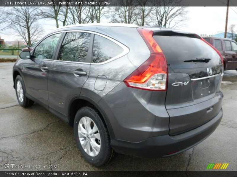 Polished Metal Metallic / Gray 2013 Honda CR-V EX-L AWD