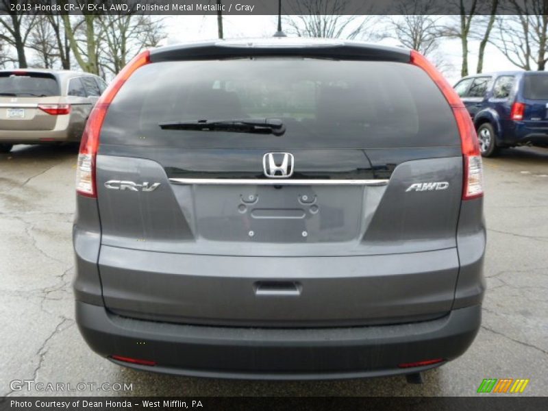 Polished Metal Metallic / Gray 2013 Honda CR-V EX-L AWD